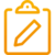 Icon Klemmbrett mit Stift | VDR