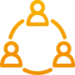 Icon Gruppenarbeit Netzwerk | VDR
